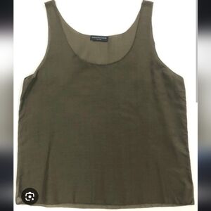 NWT Samantha Chang Lifestyle Tank Top in Olive